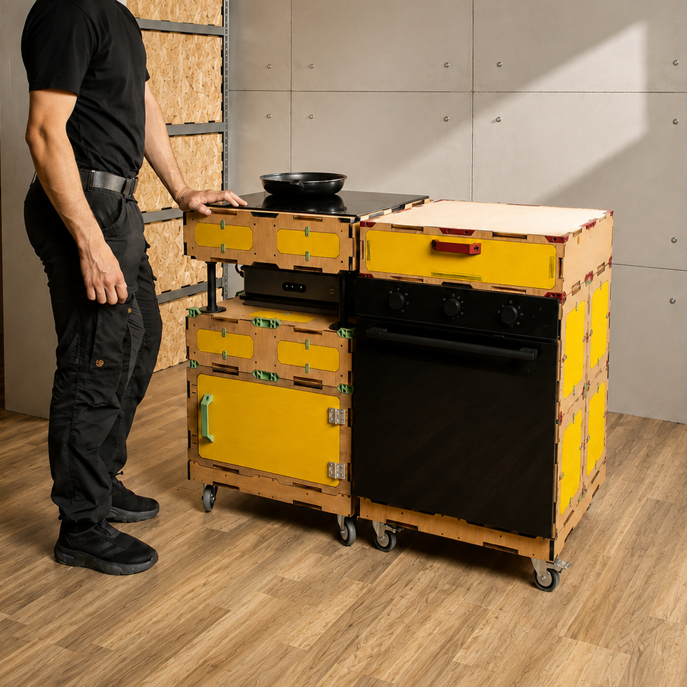 MODSTAC Kitchen on Wheels — Design Files