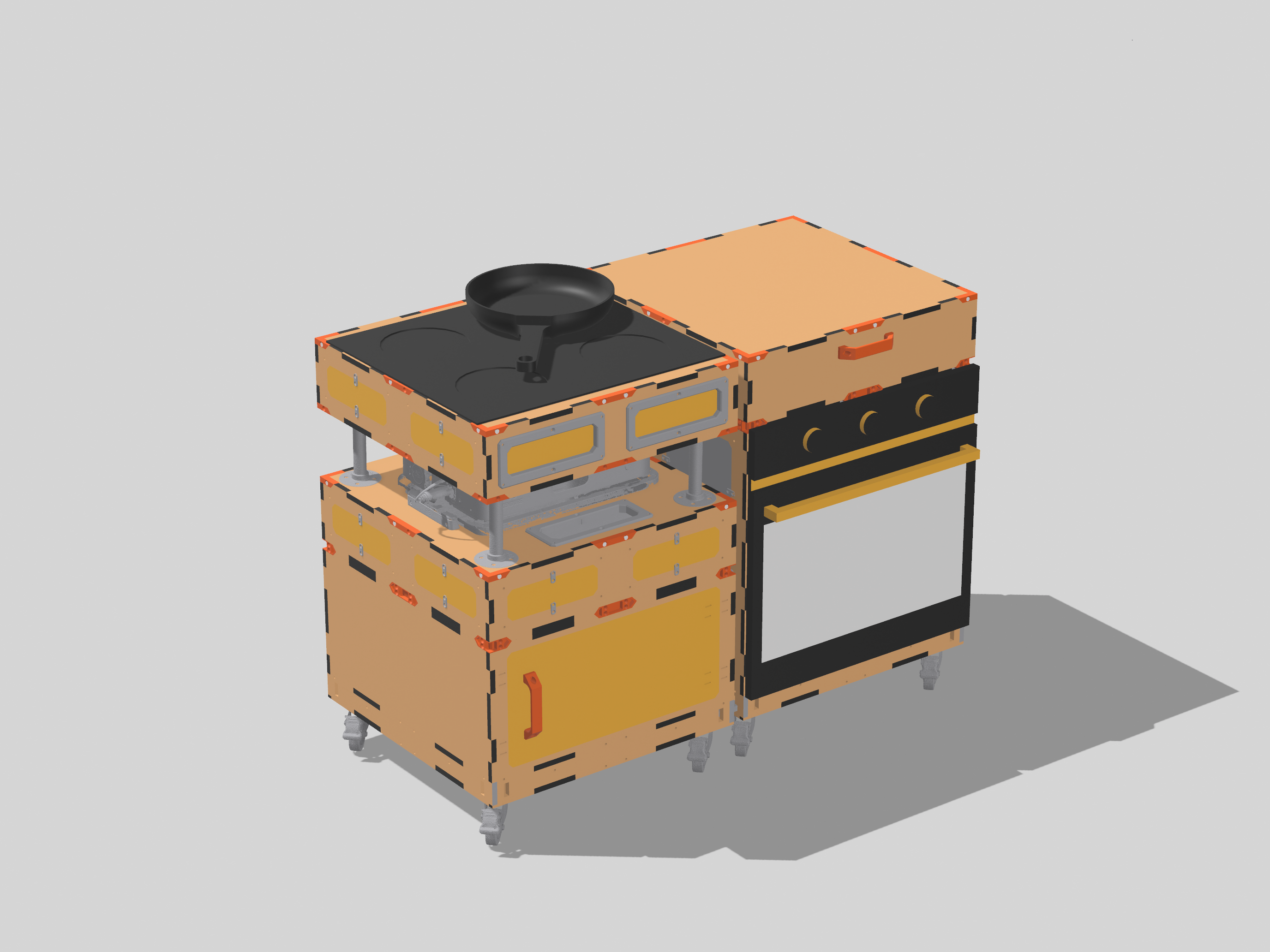 MODSTAC Kitchen on Wheels — Design Files