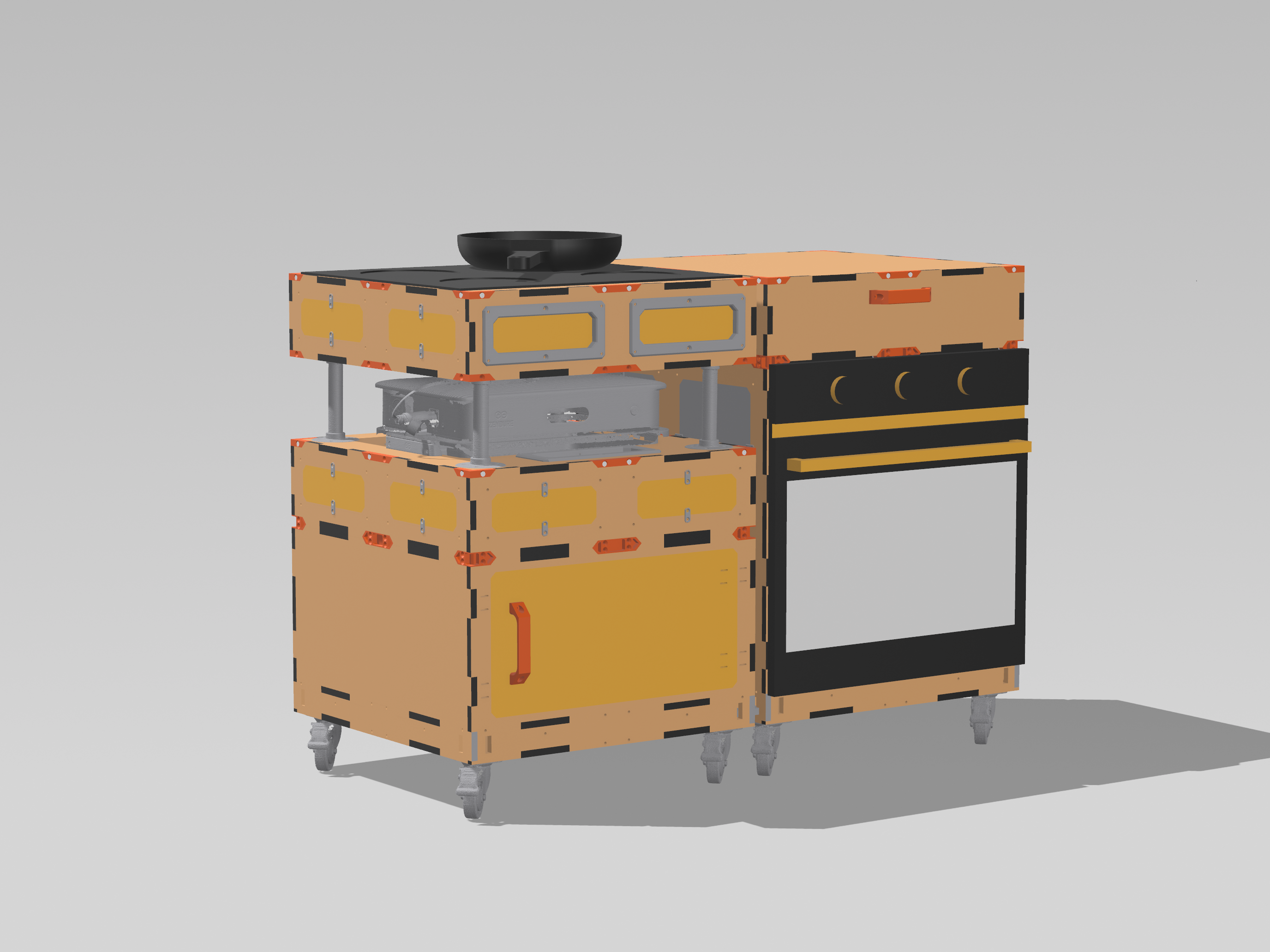 MODSTAC Kitchen on Wheels — Design Files