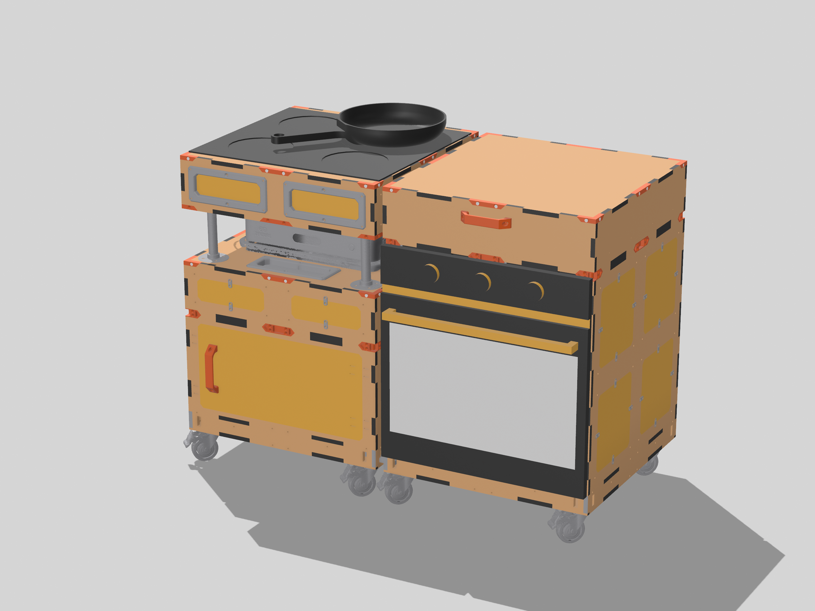 MODSTAC Kitchen on Wheels — Design Files