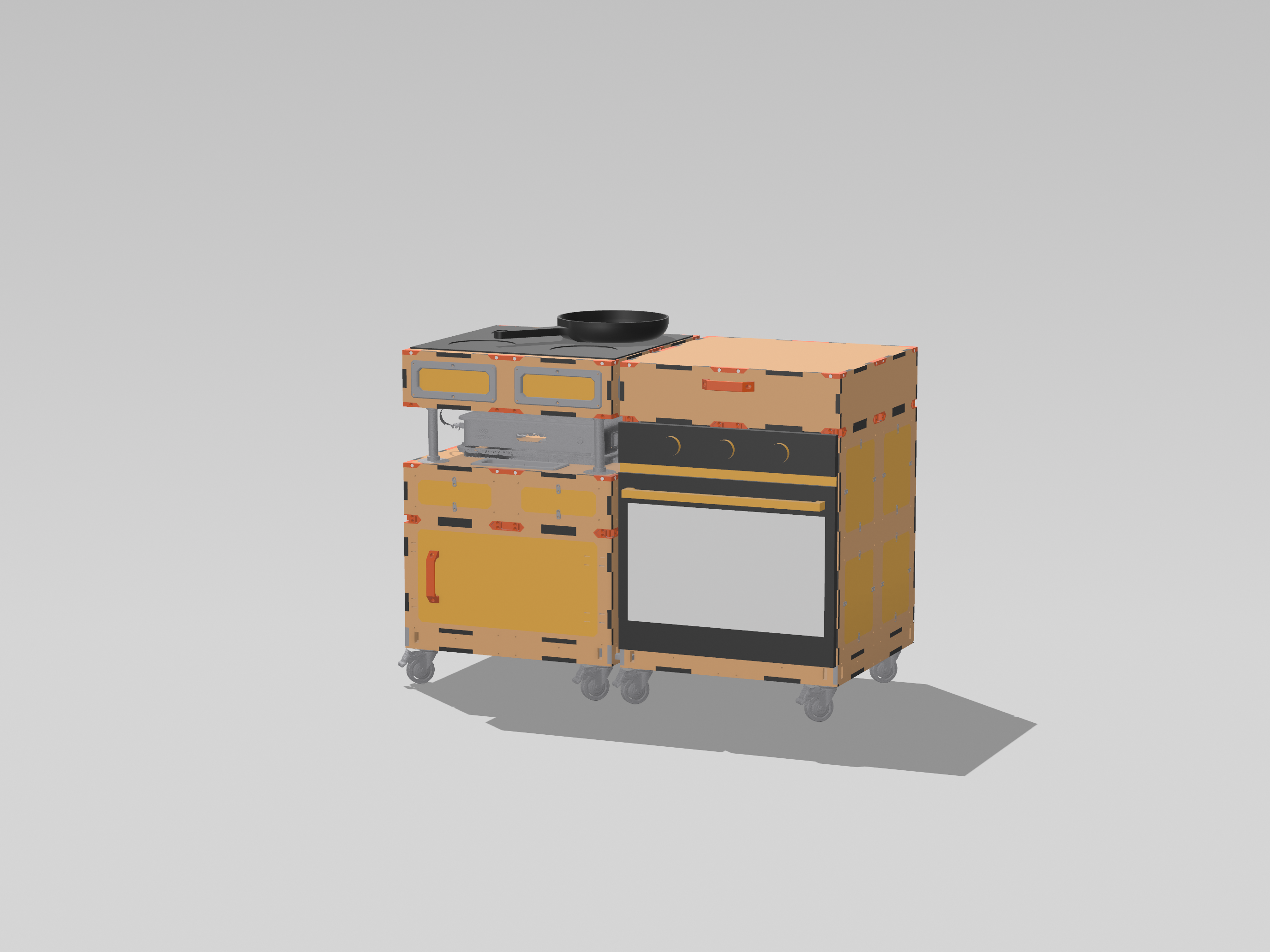 MODSTAC Kitchen on Wheels — Design Files